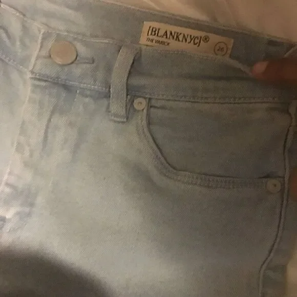 BLANK NYC• Varick Kick Flare Jean in Light Wash 26 - Picture 6 of 16